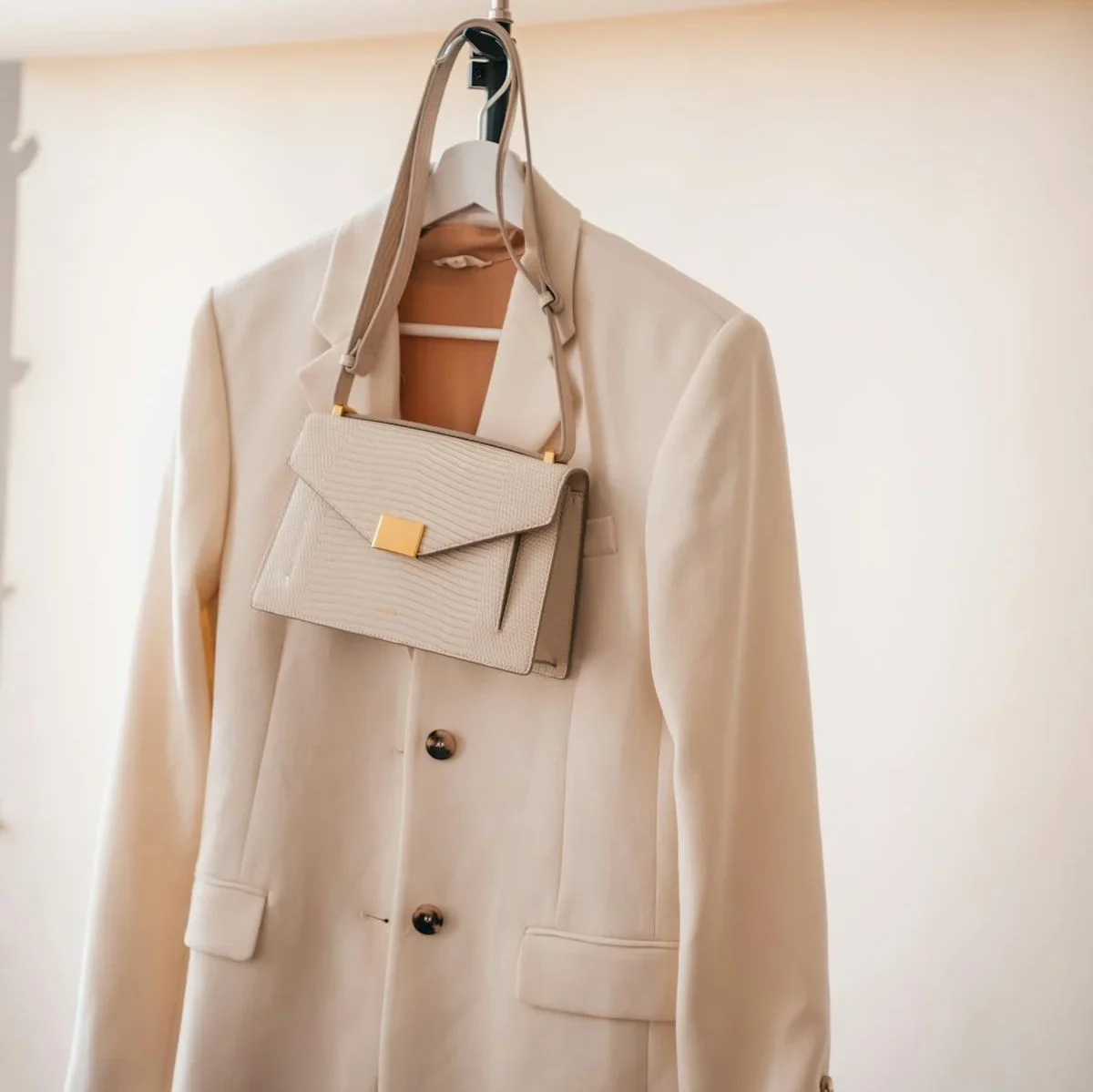 A neutral blazer is the ultimate wardrobe essential, offering timeless style and unmatched versatility.